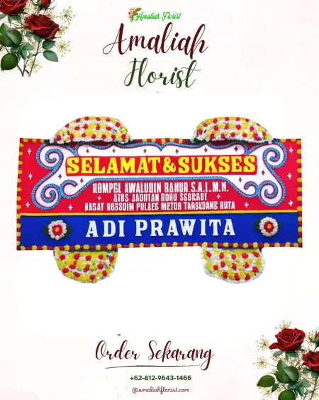 Papan Bunga Ucapan Selamat Sambirata